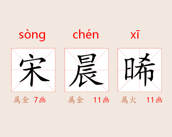 宋晨晞
