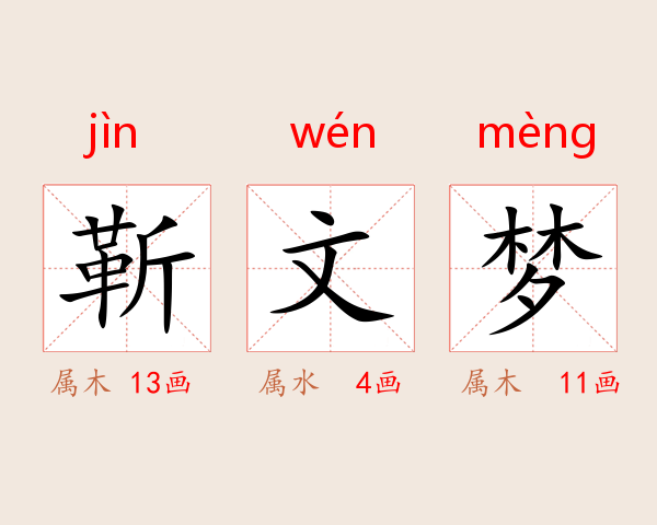 靳文梦