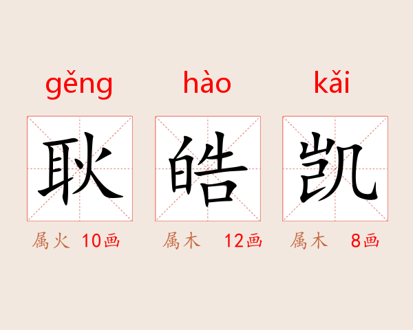 耿皓凯