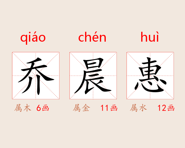 乔晨惠