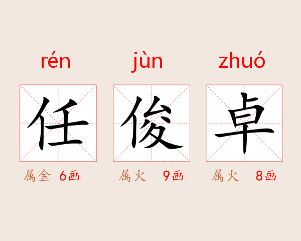 任俊卓