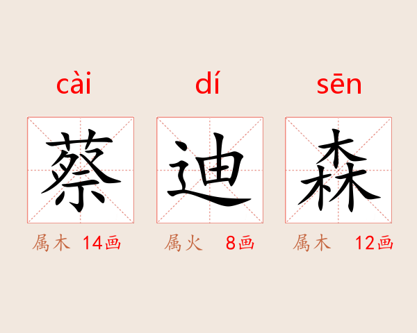 蔡迪森