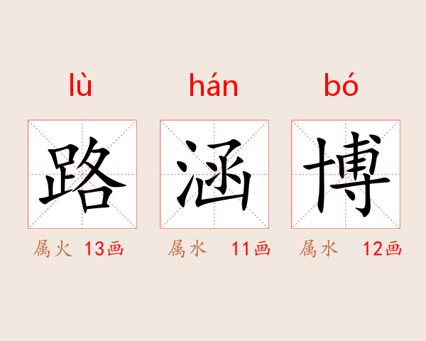路涵博