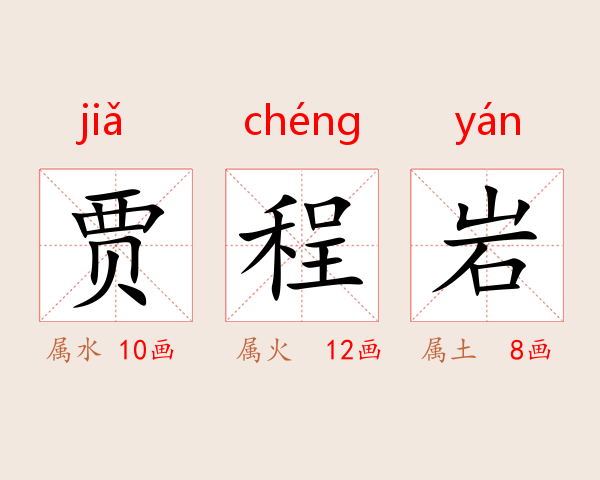 贾程岩