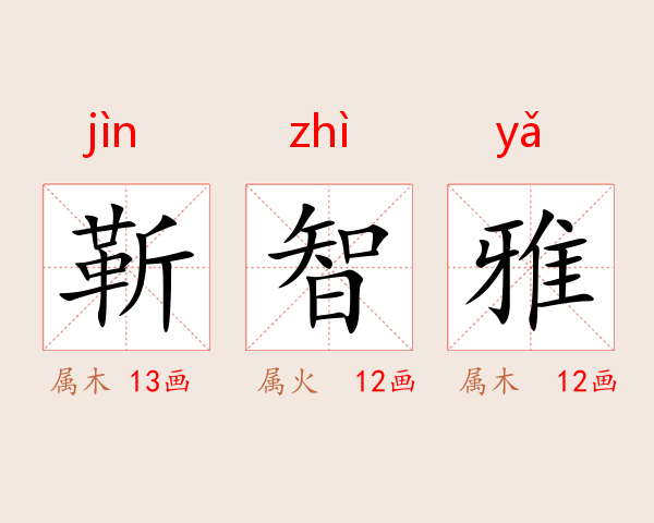 靳智雅