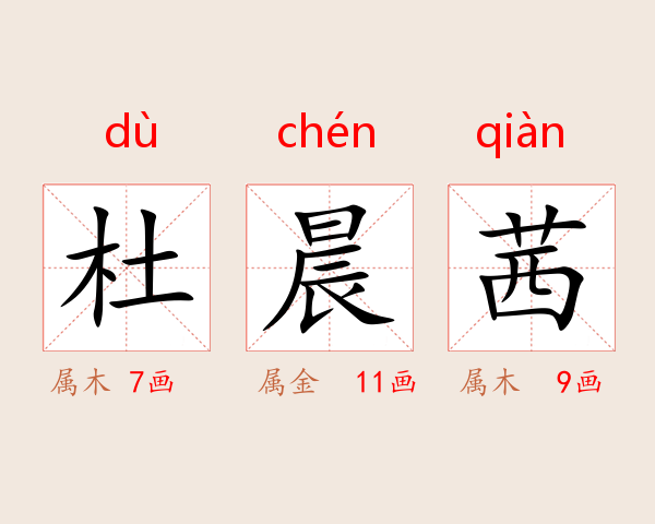 杜晨茜