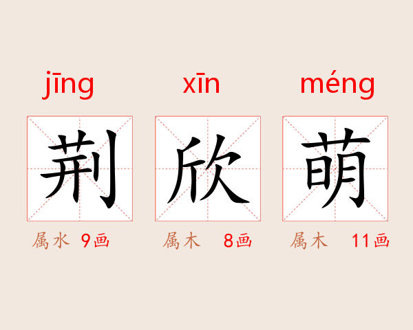 荆欣萌