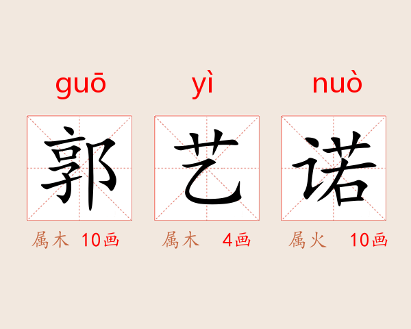 郭艺诺