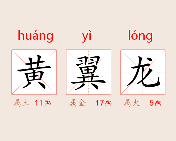 黄翼龙