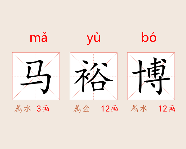 马裕博