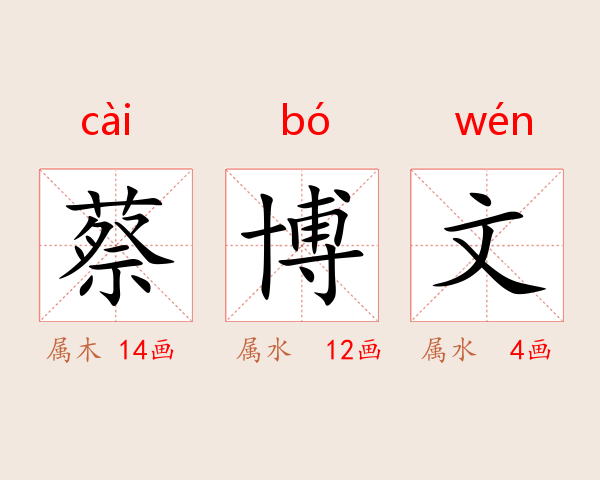 蔡博文