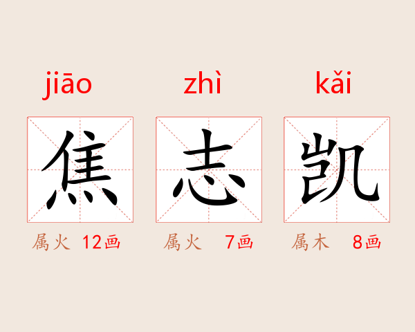 焦志凯