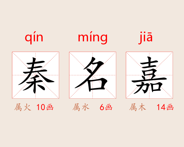 秦名嘉