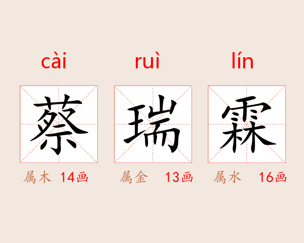 蔡瑞霖
