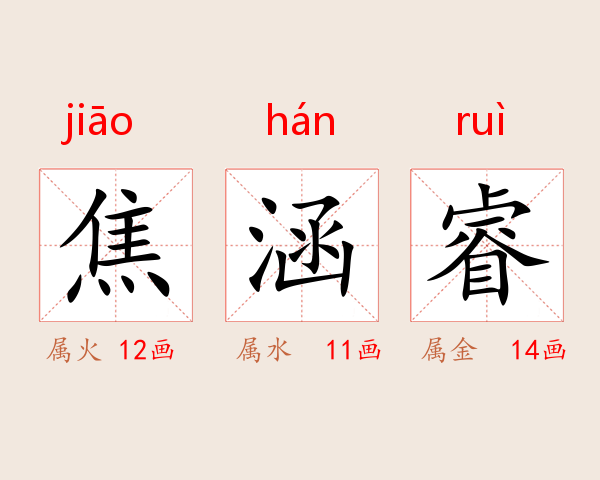 焦涵睿