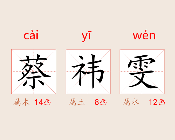 蔡祎雯