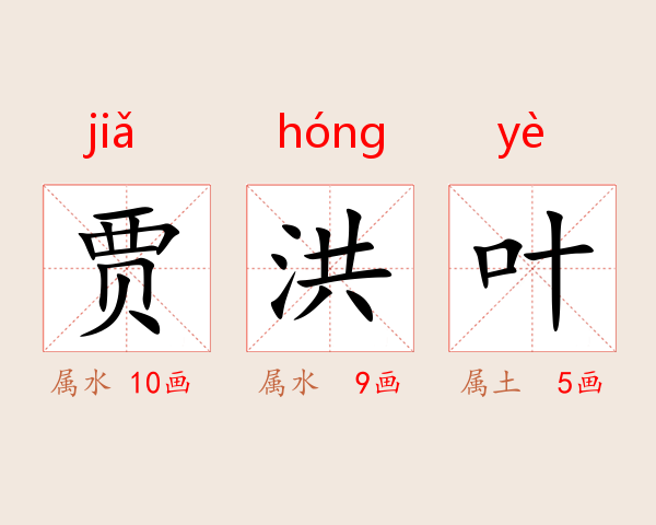 贾洪叶