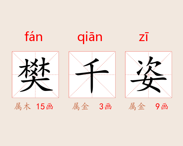 樊千姿