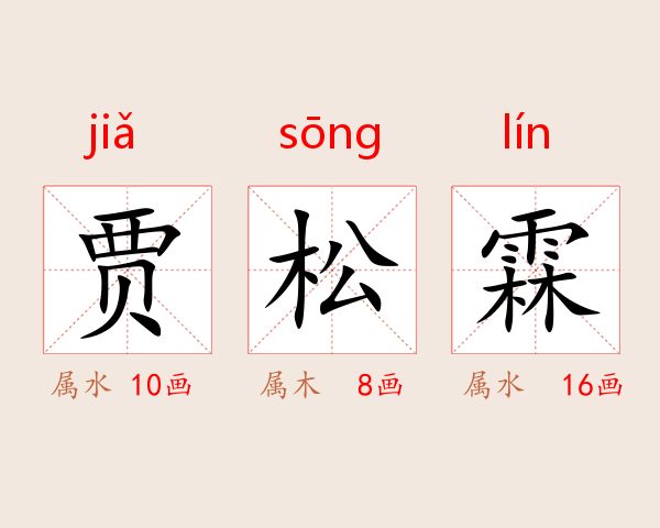 贾松霖