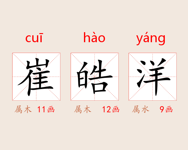 崔皓洋