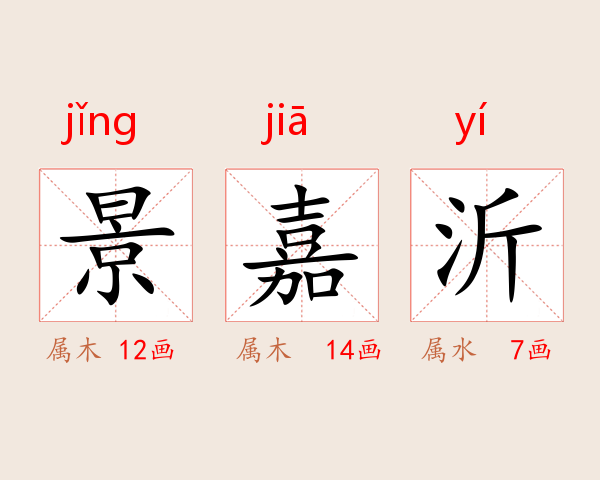 景嘉沂