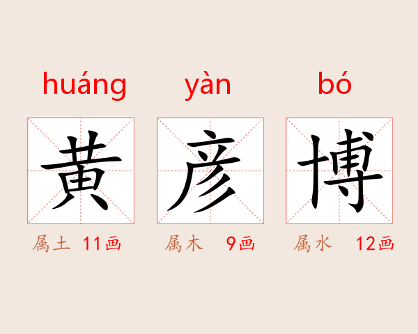 黄彦博