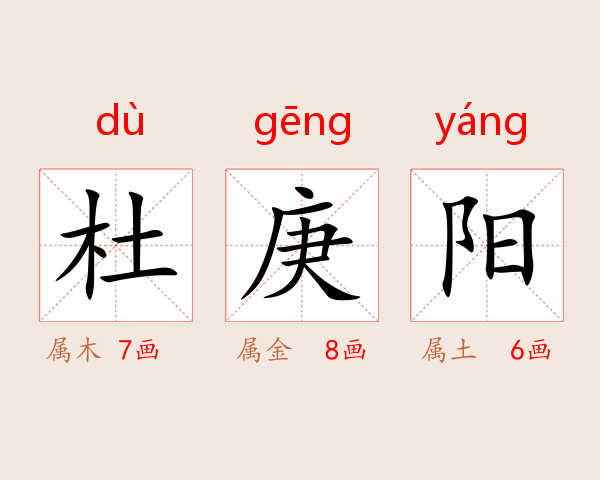 杜庚阳