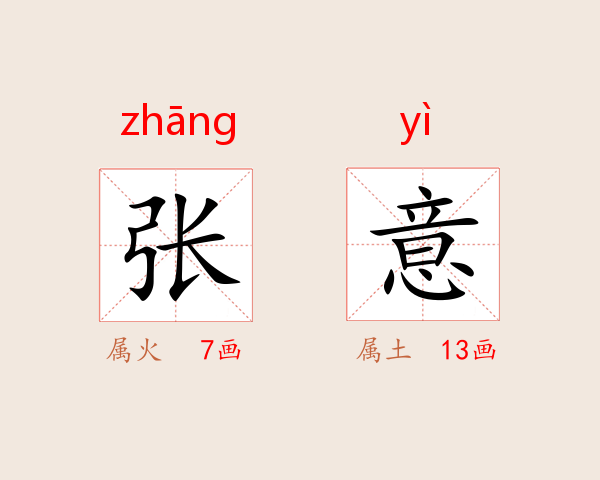 张意