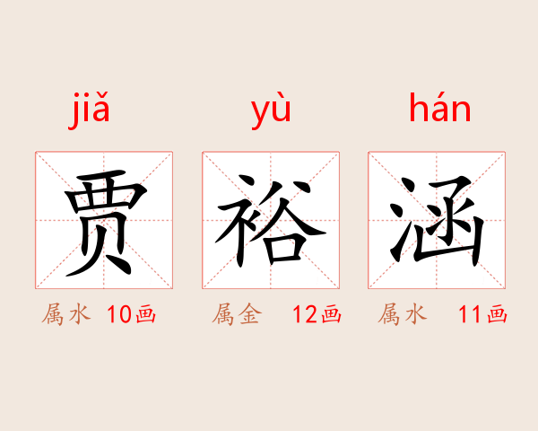 贾裕涵