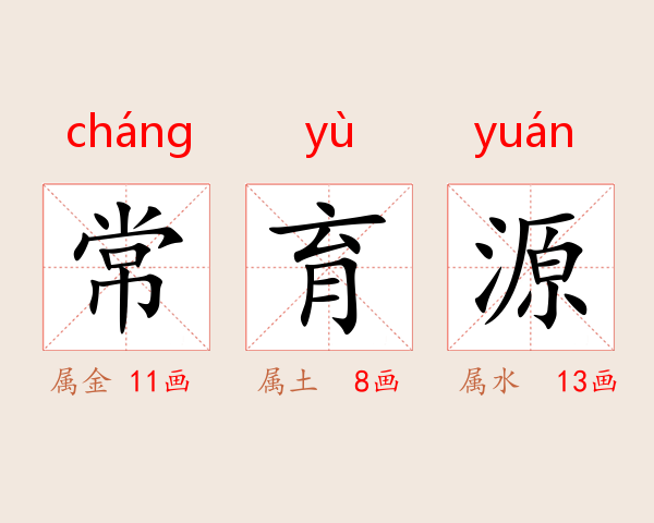 常育源