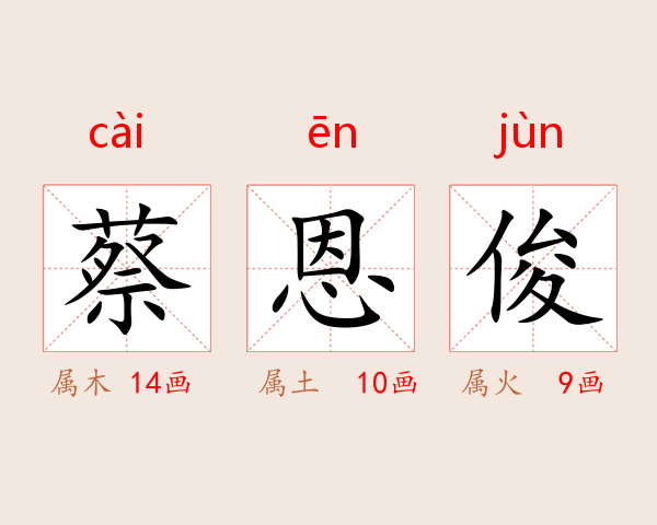 蔡恩俊
