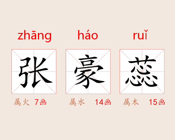 张豪蕊