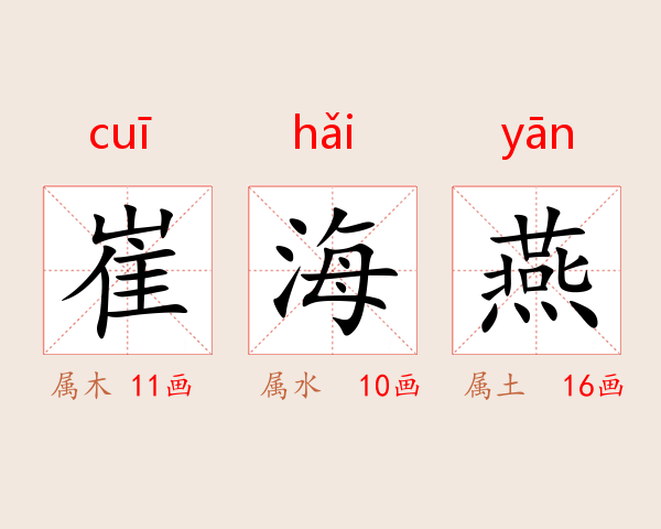 崔海燕