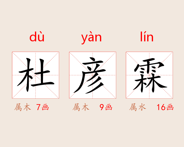 杜彦霖