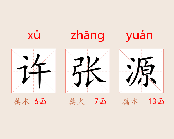 许张源