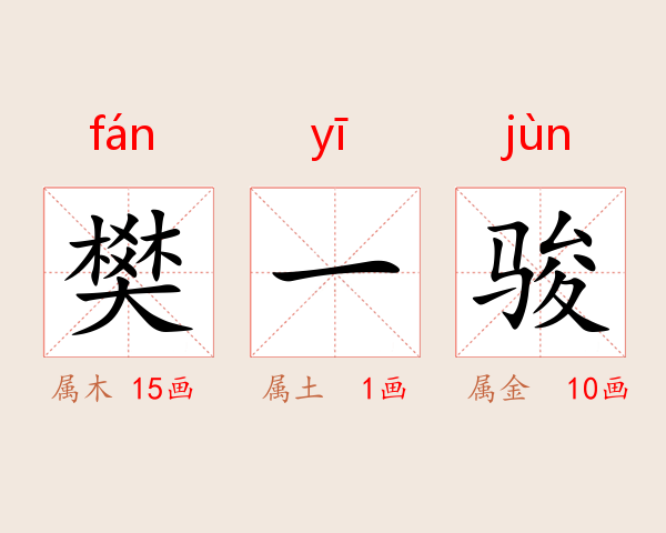 樊一骏