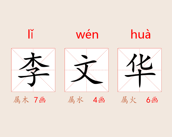 李文华