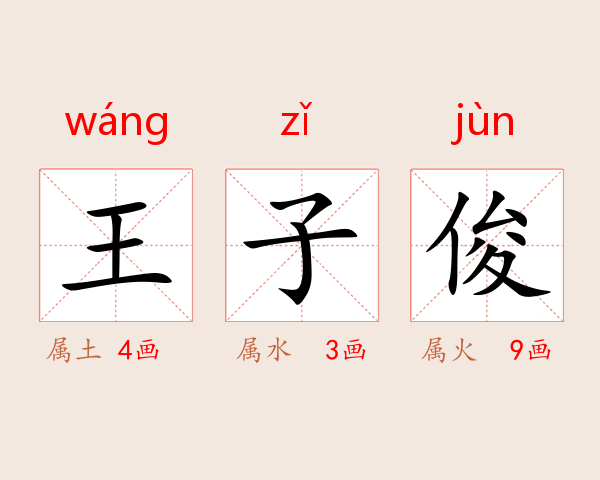 王子俊