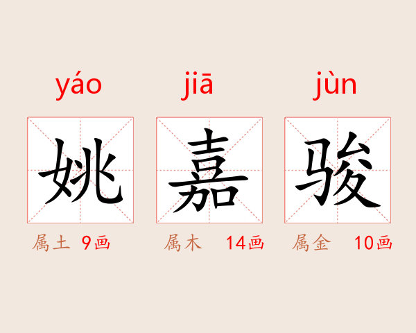 姚嘉骏