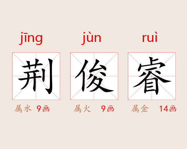 荆俊睿