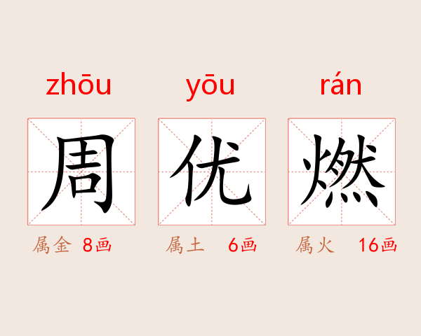 周优燃