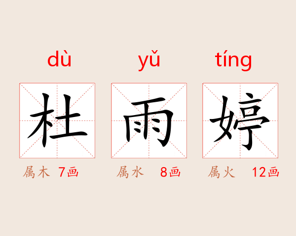 杜雨婷
