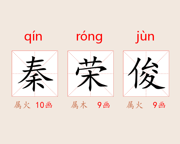 秦荣俊