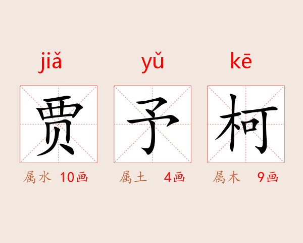 贾予柯