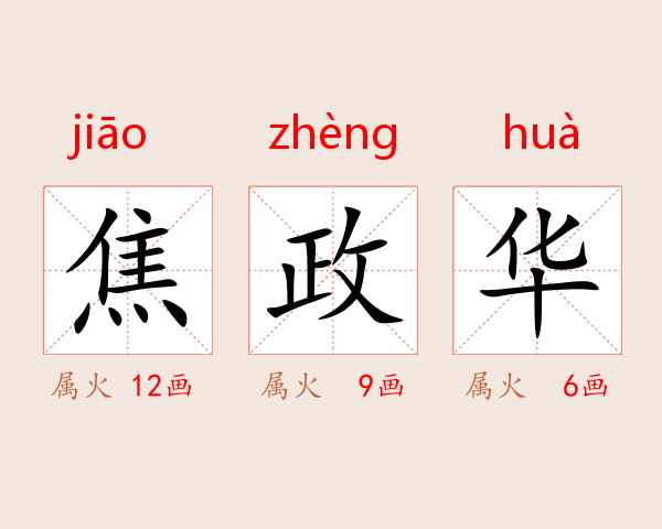 焦政华
