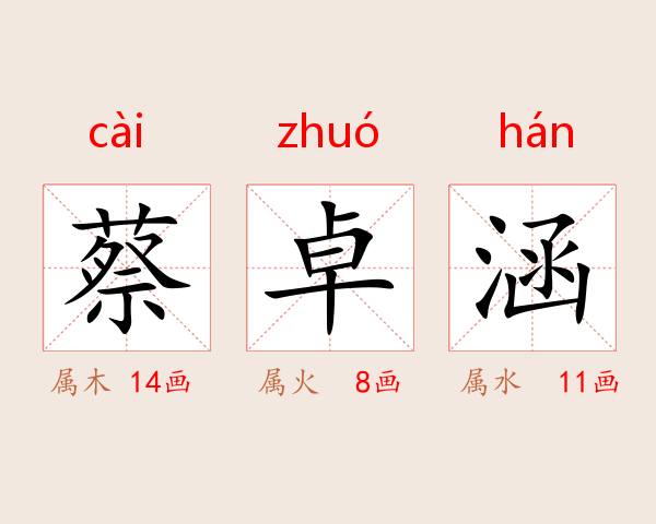 蔡卓涵