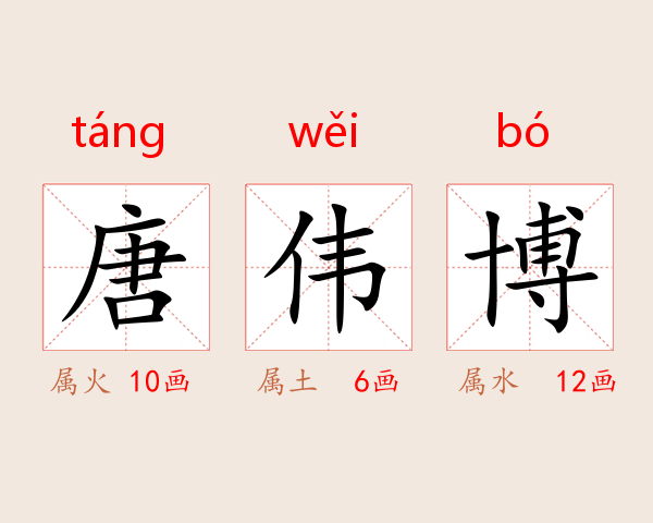 唐伟博