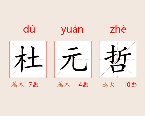 杜元哲