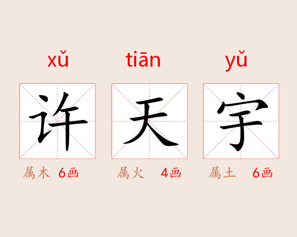 许天宇