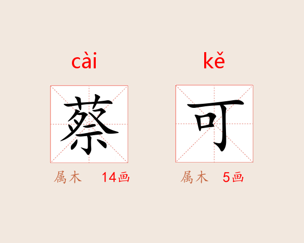 蔡可